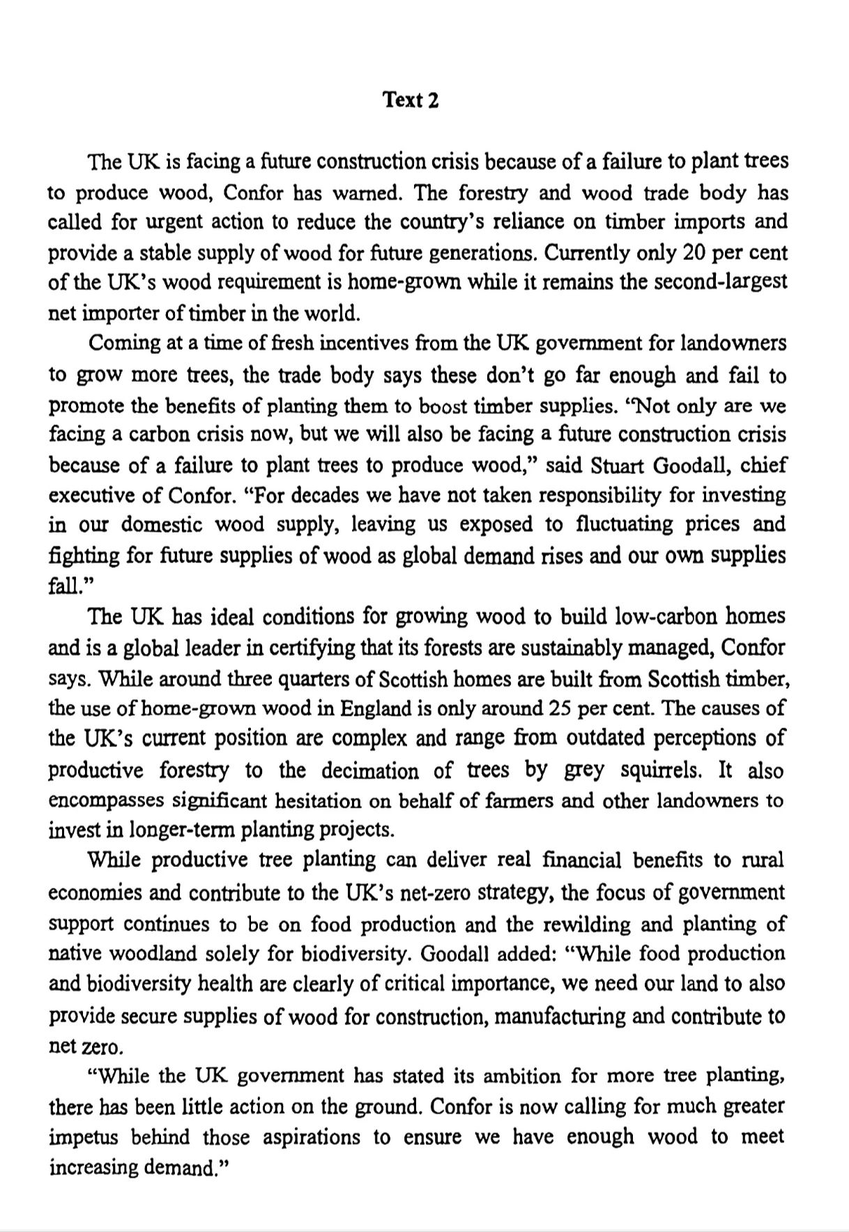 2024考研英語二答案和全解析 2024考研英語二答案和全解析