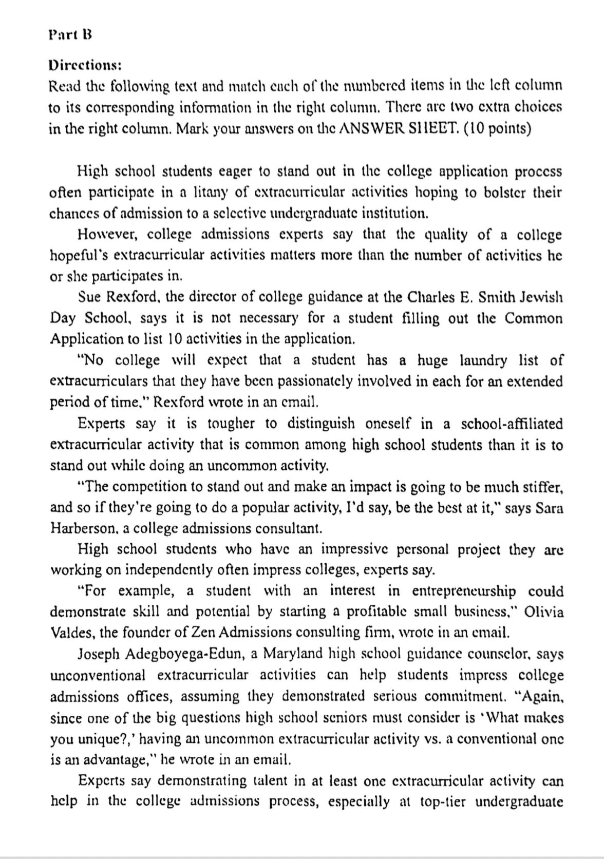 2024考研英語二答案和全解析 2024考研英語二答案和全解析