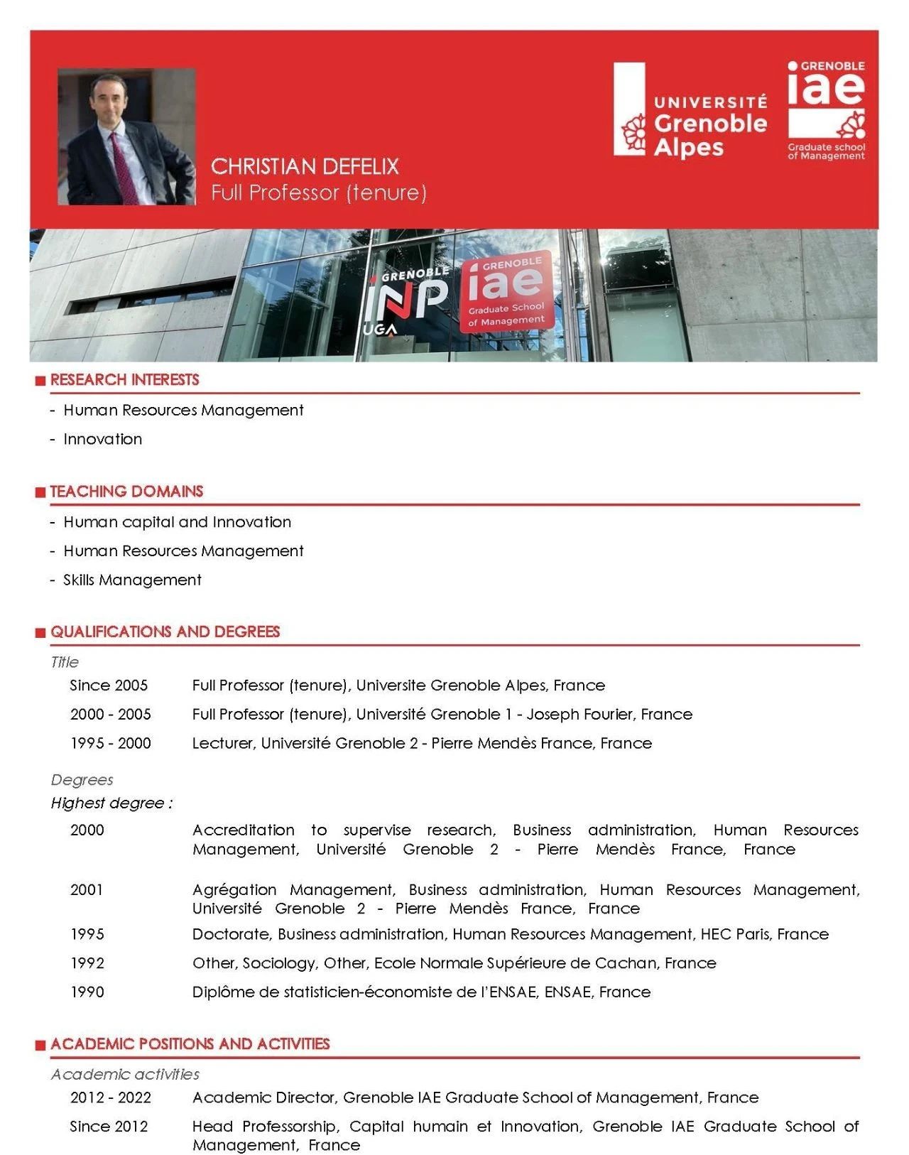 3月7-9日格勒諾布爾大學(xué)DBA課程預(yù)告 3月7-9日格勒諾布爾大學(xué)DBA課程預(yù)告